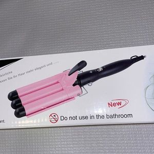 3 barrel curling iron